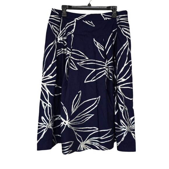 Women's - RSVP by Talbots Floral A-Line Skirt, Size 12 - Picture 3 of 10